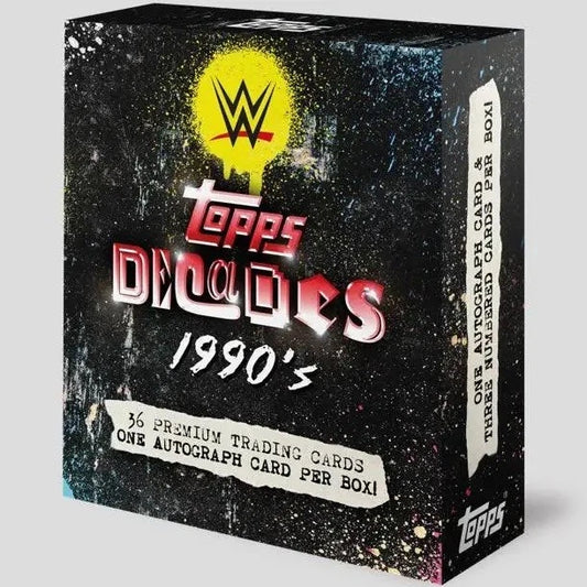 2026 Topps Decades WWE – 90’s Edition Box