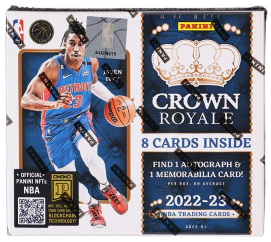 NBA 22-23 Panini Crown Royale Basketball Hobby Box