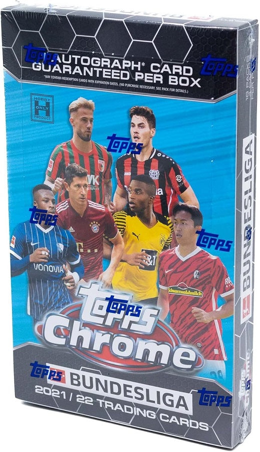 SOCCER 2021-22 Topps Chrome Bundesliga (Hobby, 1 Auto)