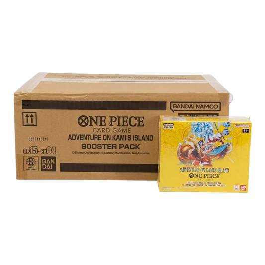 One Piece Card Game OP15 (+EB-04) Adventure on Kami's Island 12er Display Case EN