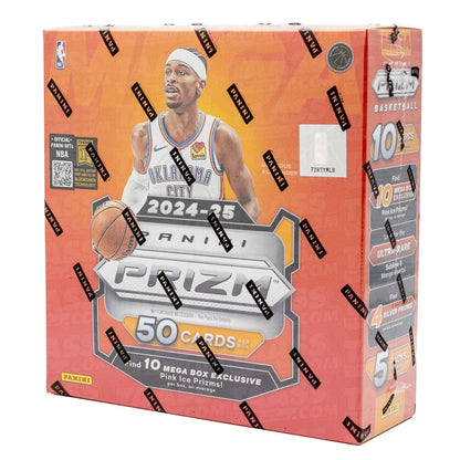 NBA 2024-25 Prizm Basketball Cards - Hobby Mega Box
