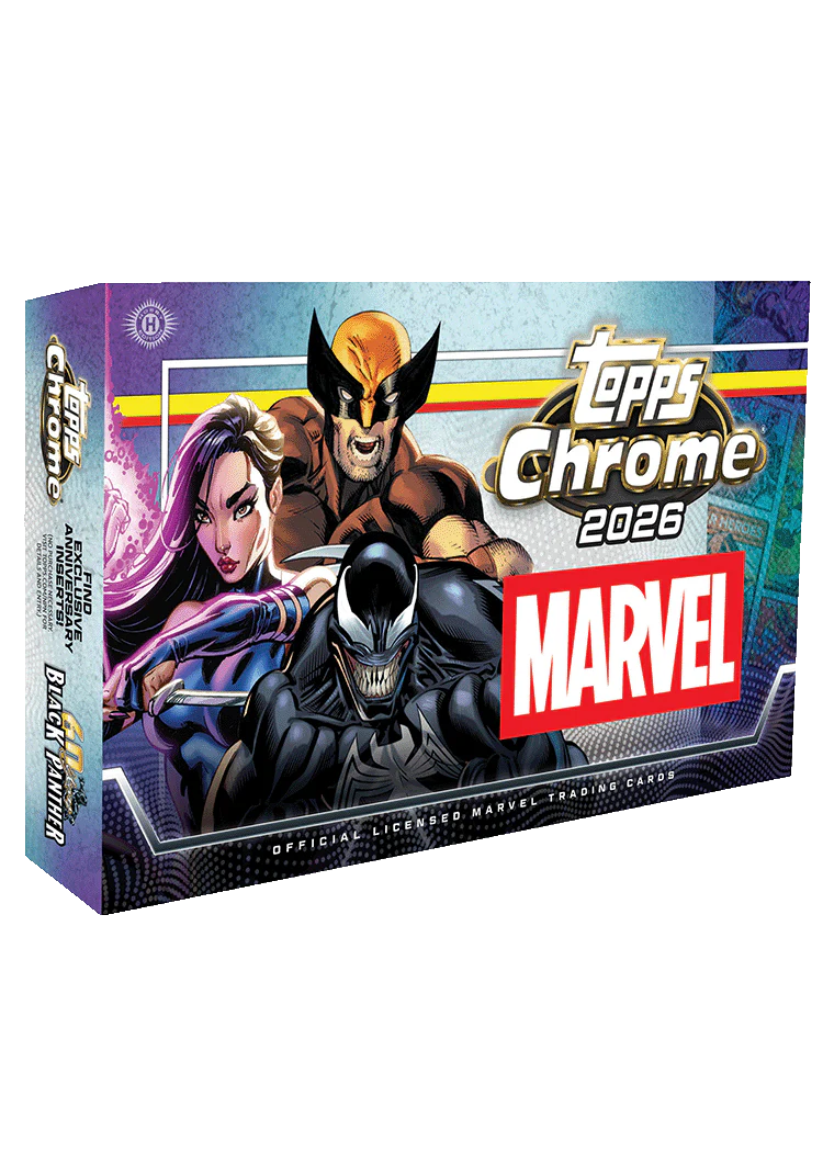 2026 Topps Chrome Marvel Comics Hobby Box
