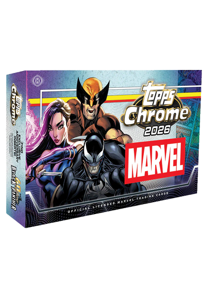 2026 Topps Chrome Marvel Comics Hobby Box