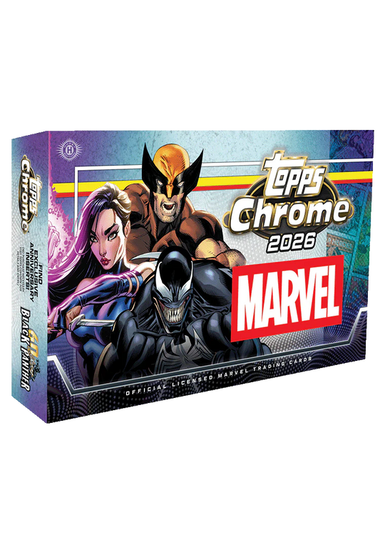 2026 Topps Chrome Marvel Comics Hobby Box