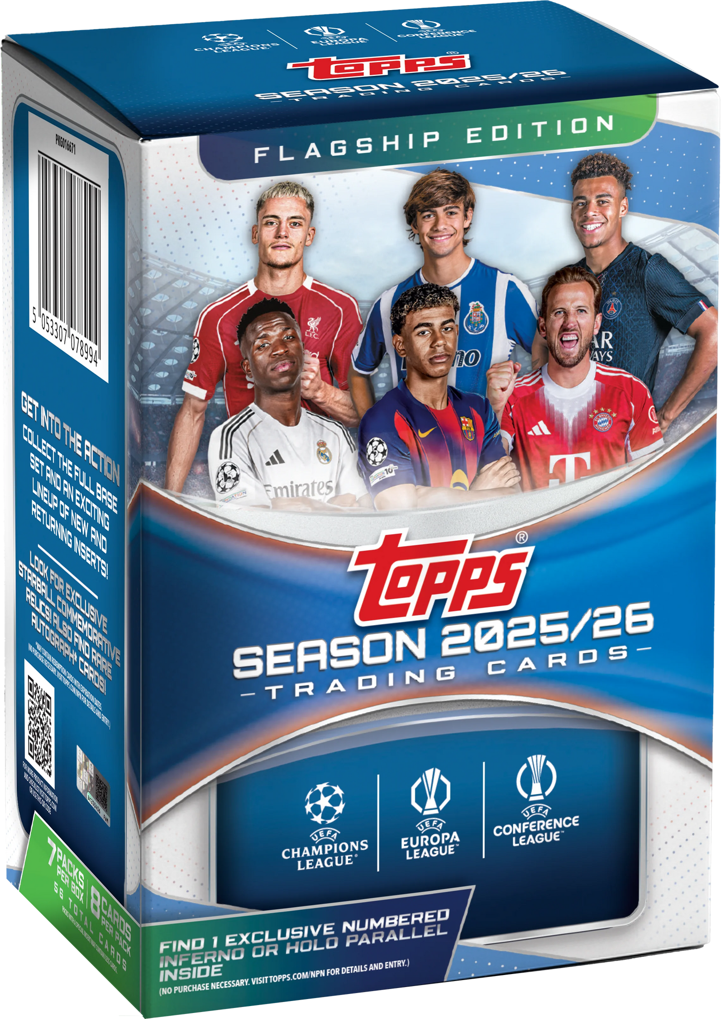SOCCER 2025-26 Topps UEFA Club Competitions - Blaster Box Vorbestellung !!! (erscheint voraussichtlich 15.1.2026)
