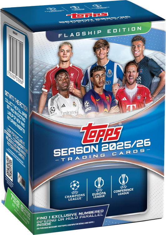 SOCCER 2025-26 Topps UEFA Club Competitions - Blaster Box Vorbestellung !!! (erscheint voraussichtlich 15.1.2026)