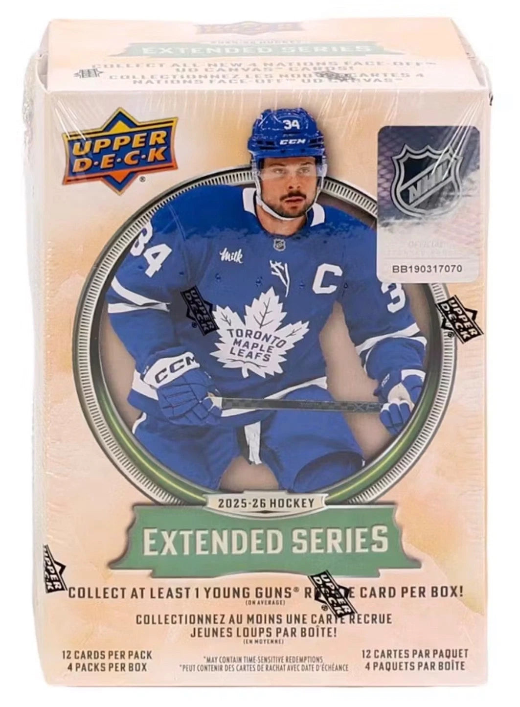 NHL 2025-26 Hockey Upper Deck Extended Series Mass Blaster Value Box
