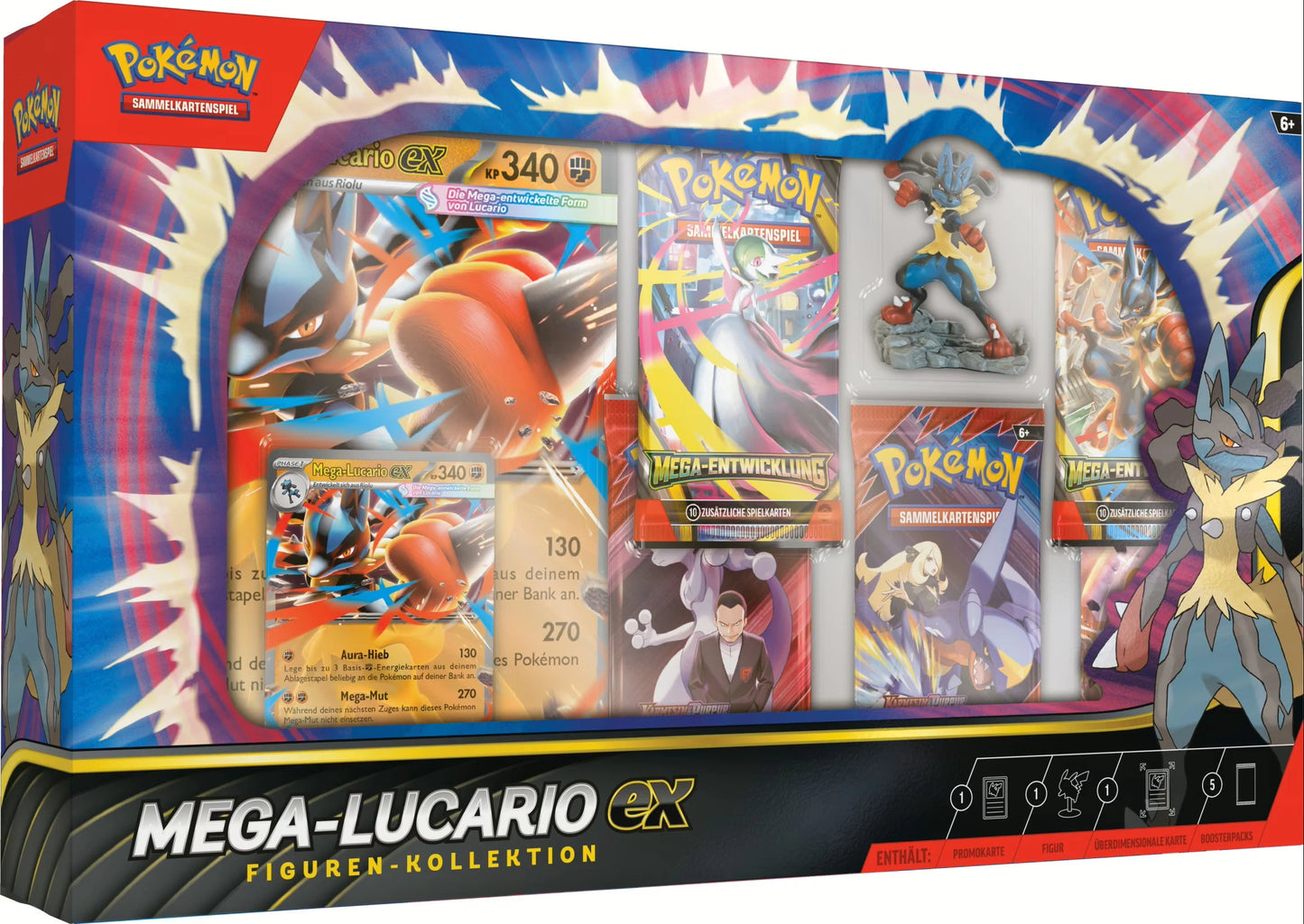 POKEMON Mega-Lucario Ex Figuren Kollektion - DE