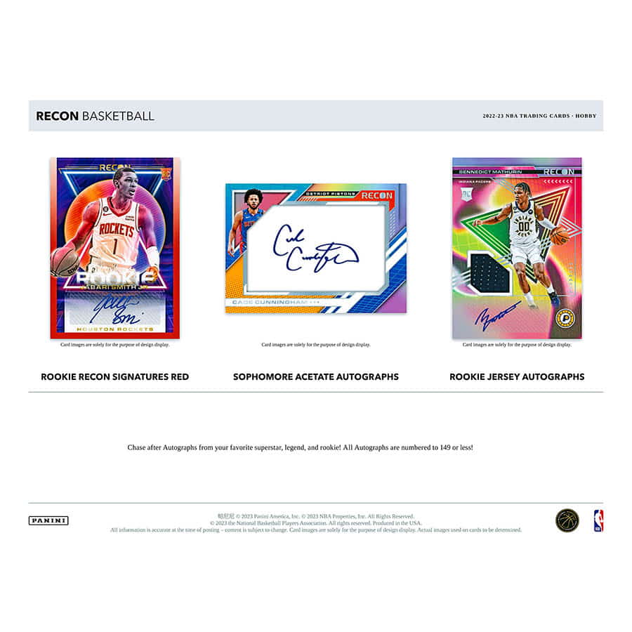 NBA 2022-23 Panini Recon Basketball Hobby Box