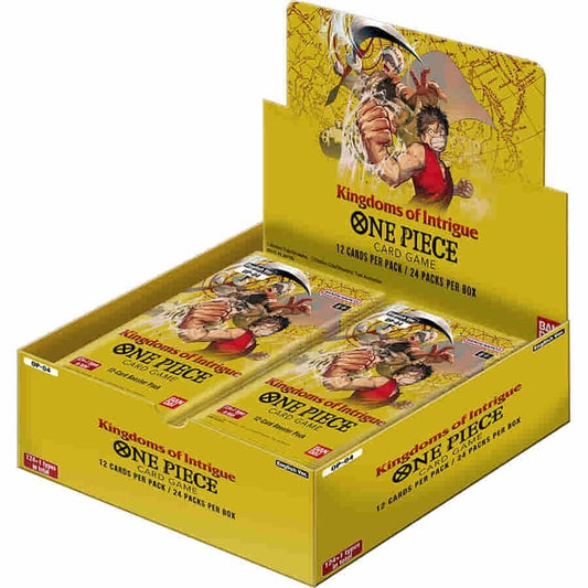 ONE PIECE TCG Booster BOX KINGDOMS OF INTRIGUE OP04