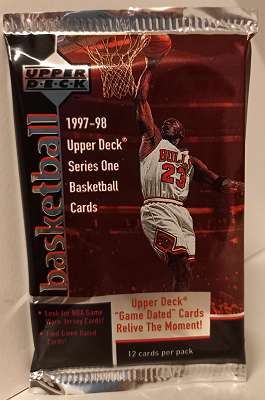 NBA 1997-98 Upper Deck Series One Basketball Hobby Pack