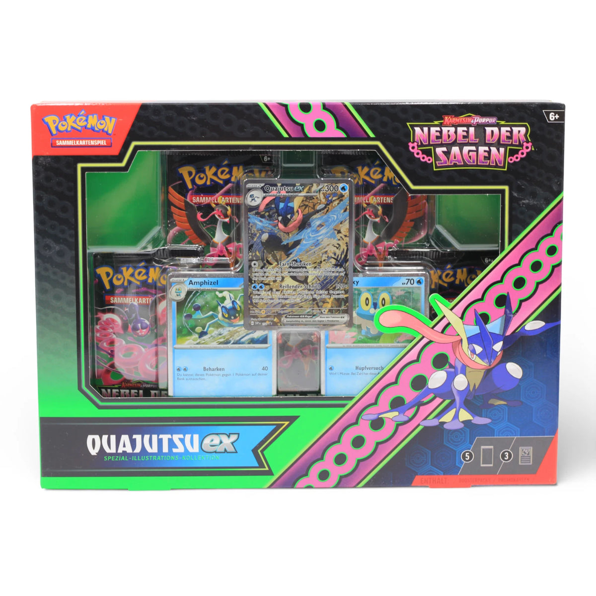 POKEMON Quajutsu EX Spezial-Kollektion Nebel der Sagen DE
