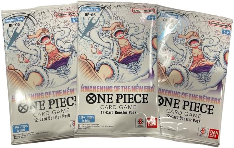 ONE PIECE OP 05 Awakening of the New Era 3er Booster Set EN