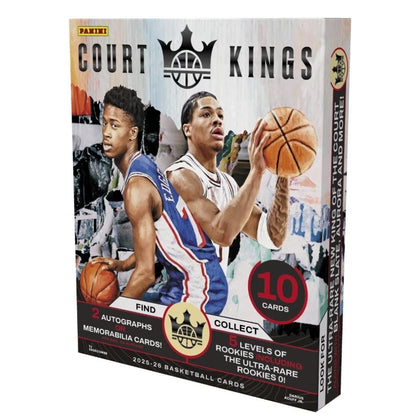 2025-26 Panini Court Kings Basketball NBA Factory Sealed Hobby Box