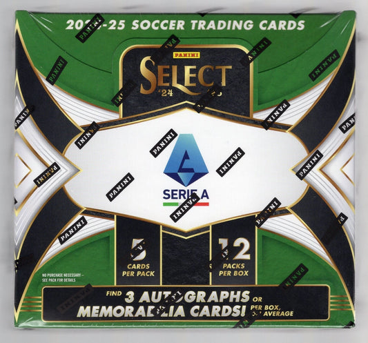 SOCCER 2024-25 Panini Select Serie A Hobby Box