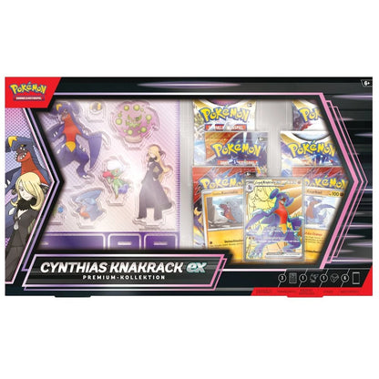 Pokemon - Cynthias Knakrack-EX Premium Kollektion DE