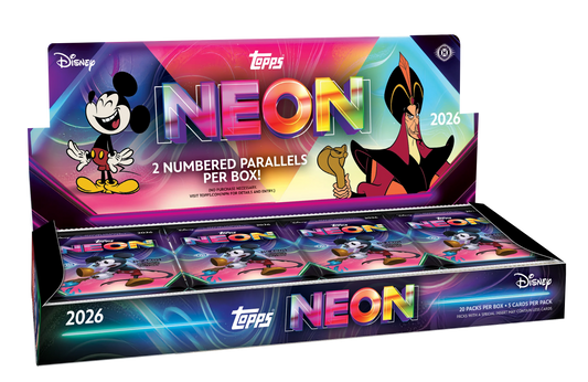 2026 Topps Disney Neon - Hobby Box (Vorbestellung !! erscheint voraussichtlich 17.April 2026)
