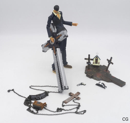 Kaiyodo Trigun The Planet Gun Smoke Nicholas D Wolfwood Actionfigur