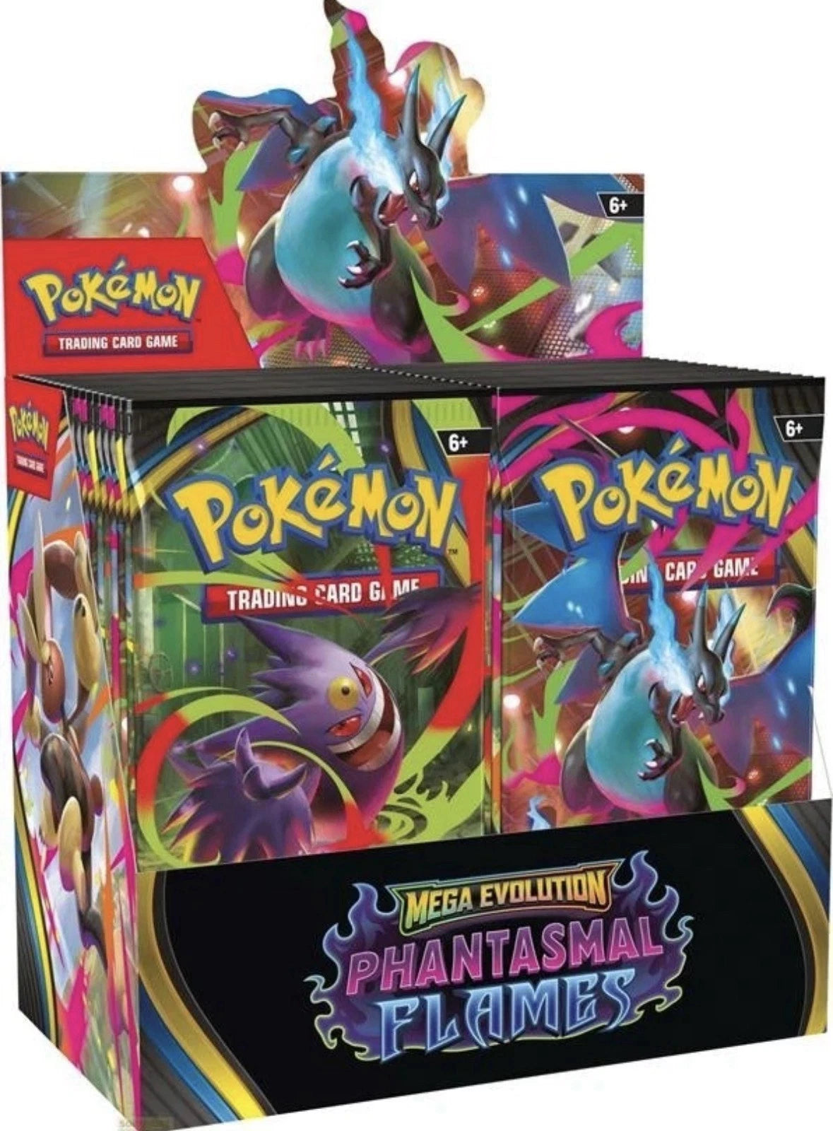Pokemon Phantasmal Flames Mega Evolution Display 36er Box EN
