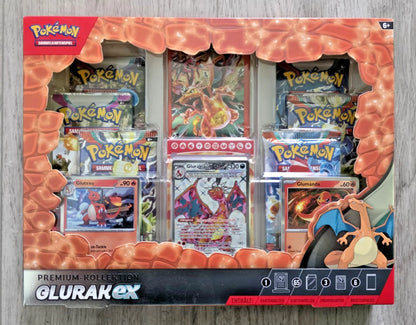 POKEMON Glurak ex premium Box DE