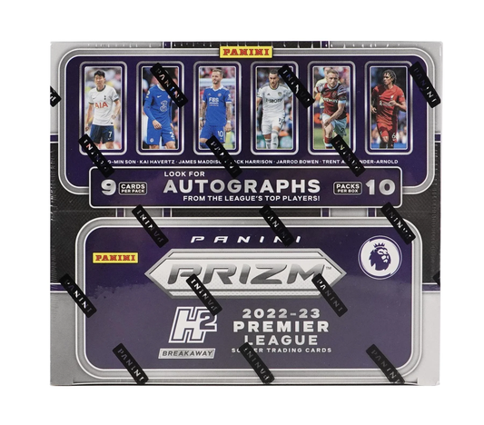 SOCCER 2022-23 Panini Prizm English Premier League Breakaway Card Box