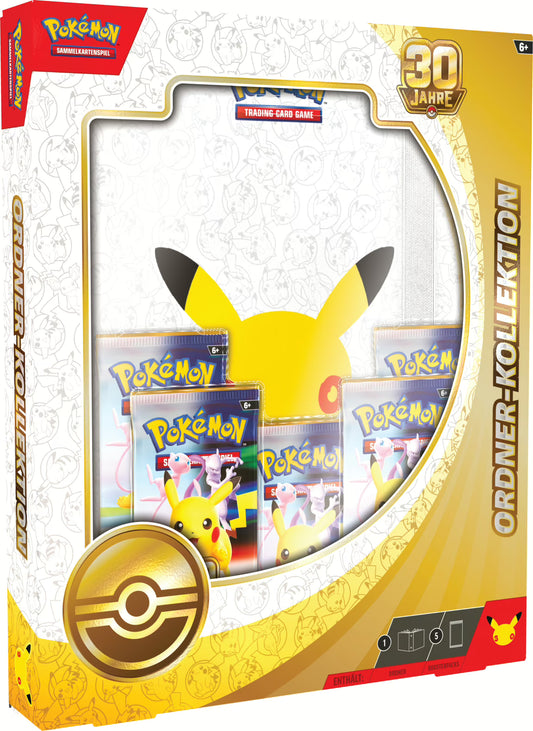 POKEMON 30 Jahre Ordner-Kollektion (EVT 16. September 2026)
