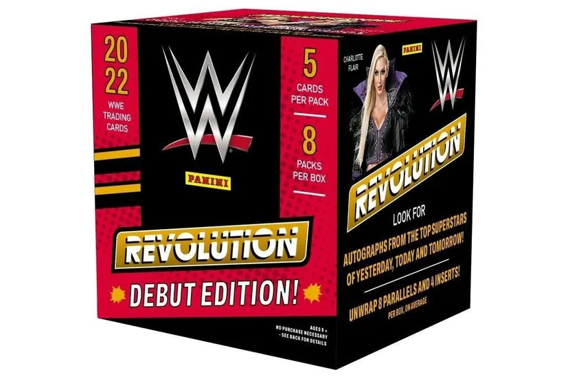 WWE 2022 PANINI REVOLUTION WRESTLING HOBBY BOX
