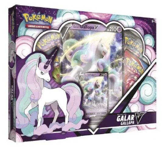 POKEMOM Galar-Gallopa V-Box (2021) DE