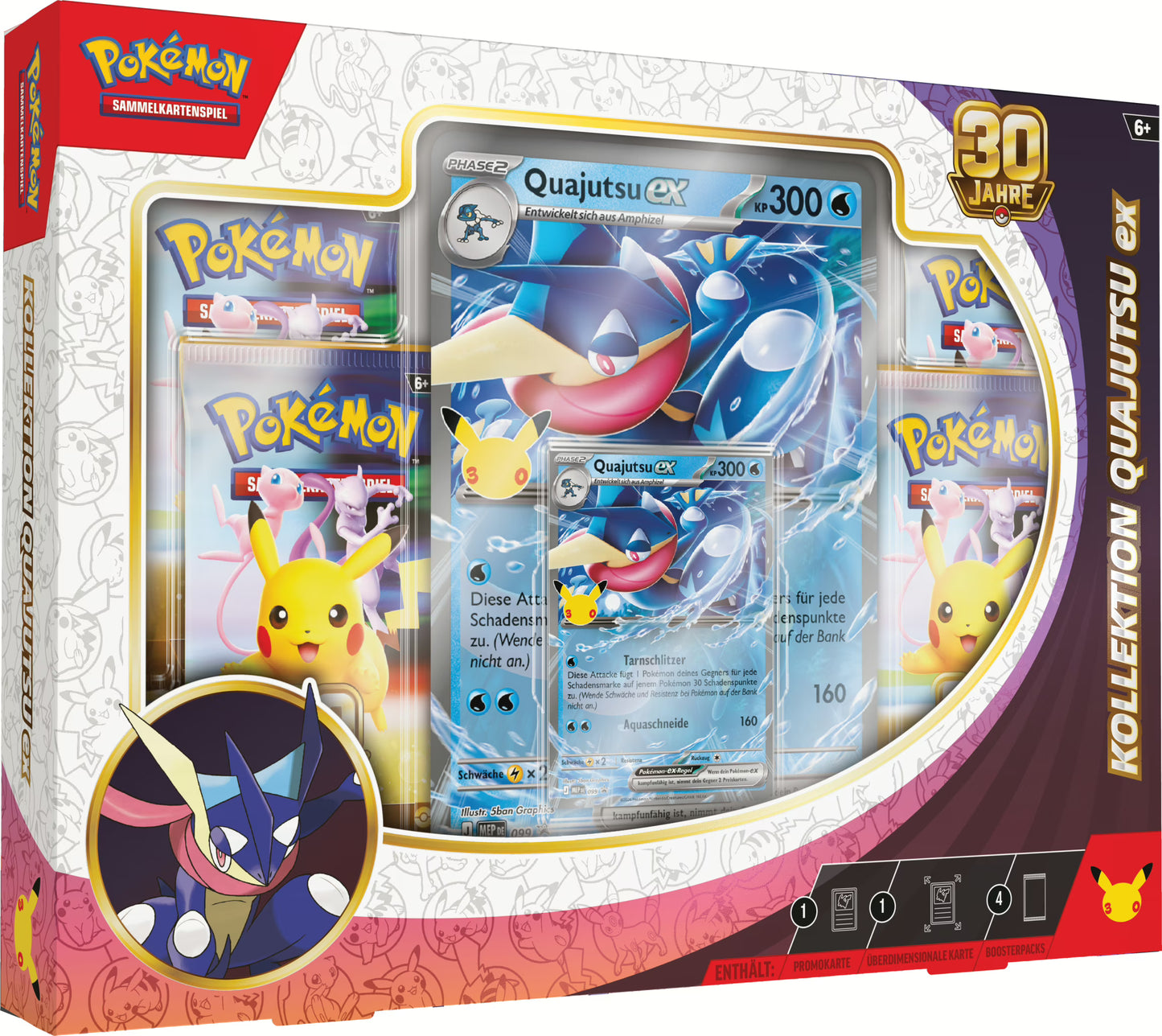 POKEMON 30 Jahre Quajutsu-ex Kollektion (EVT 16. September 2026)