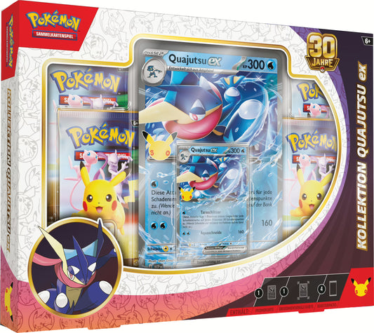 POKEMON 30 Jahre Quajutsu-ex Kollektion (EVT 16. September 2026)