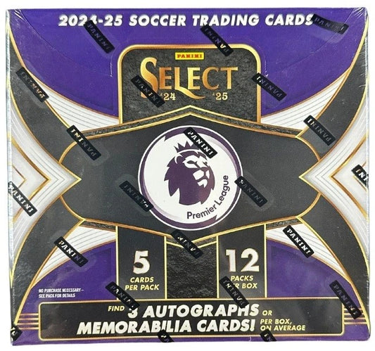 SOCCER 2024-25 Panini Select English Premier League Hobby (3 Auto/ Memo)