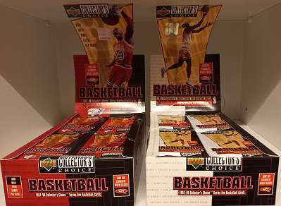 NBA Upper deck collectors choice Basketball 1997-98 Packs