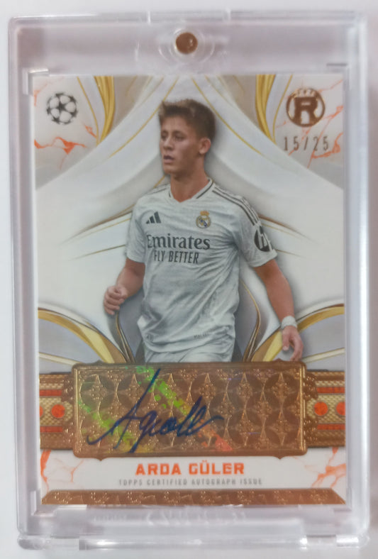 Arda Güller Topps Reverence Autograph 15/25