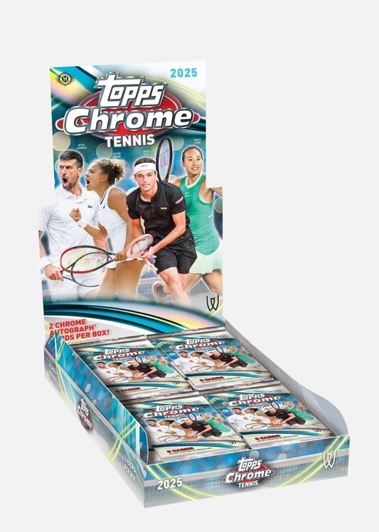 Topps Chrome 2025 Tennis Hobby Box