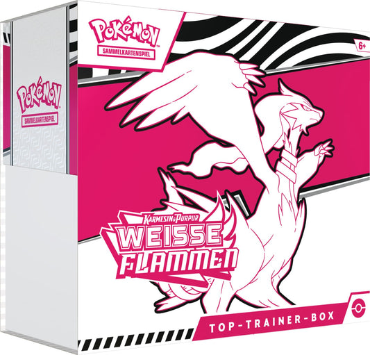 POKEMON Schwarze Blitze / Weiße Flammen 10.5 Top-Trainer-Box Weiß