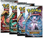 POKEMON Schimmernde Legenden  4 Booster  DEUTSCH