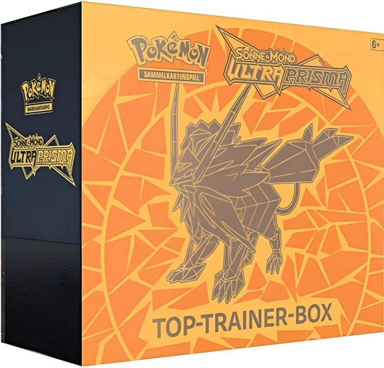 POKEMON - Sonne & Mond - Ultra Prisma - Top Trainer Box (orange) DE