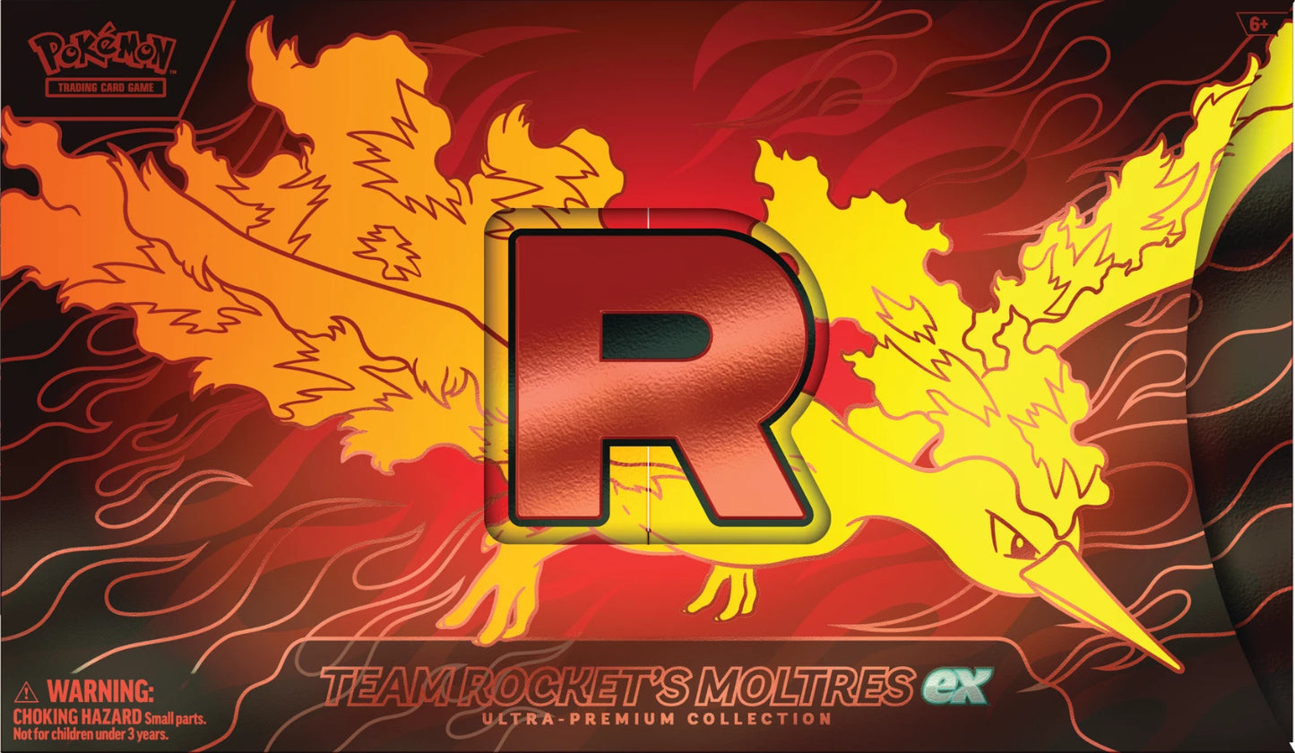 POKEMON Team Rocket Moltres ex Ultra-Premium Collection EN