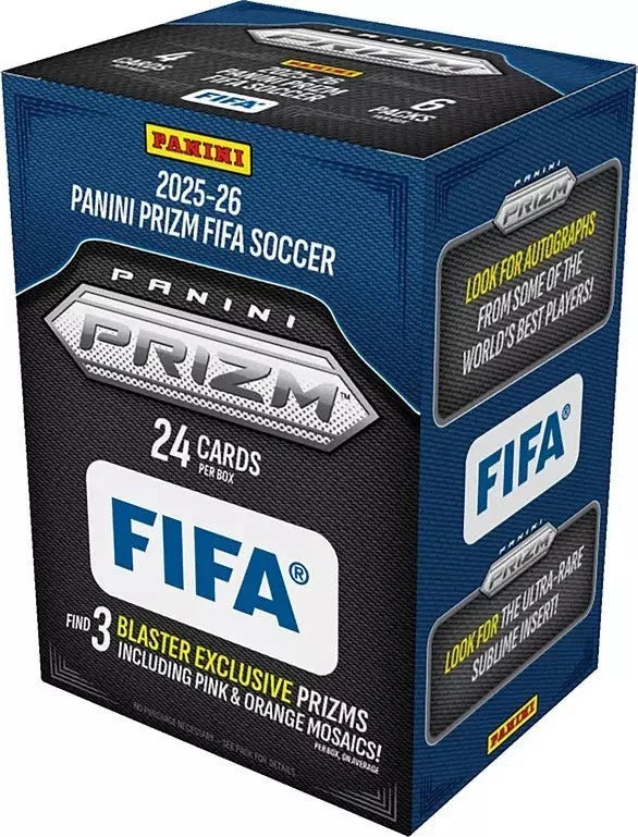 2025-26 Panini Prizm FIFA Soccer Blaster Box