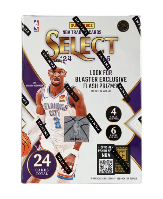 NBA 2024-25 Panini Select Basketball Blaster Box