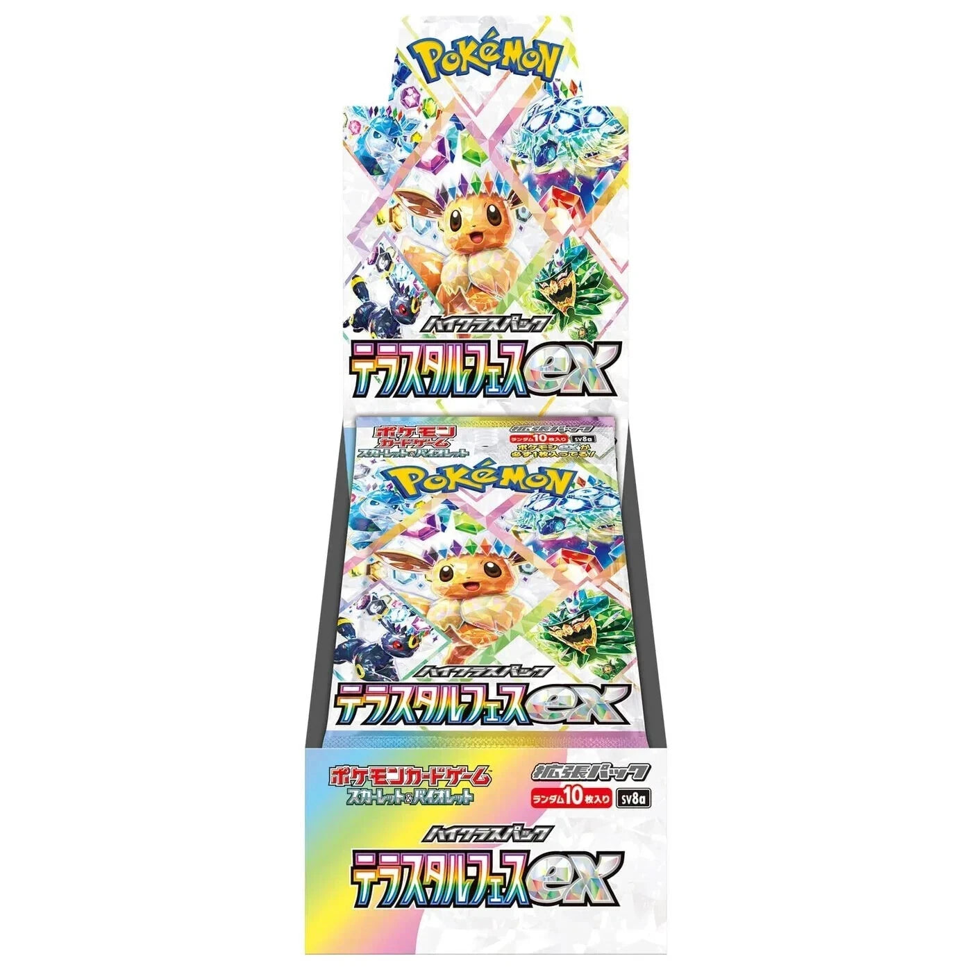 Pokemon Terastal Festival EX Display  Sv8a Booster Box JP