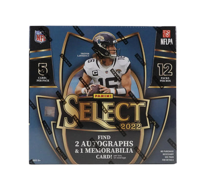 NFL 2022 Panini Select Hobby Box