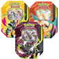 Pokemon Mega-Kräfte alle 3x Tin Boxen 2026 Darkrai, Dragoran & Zeraora Tins im Set DE