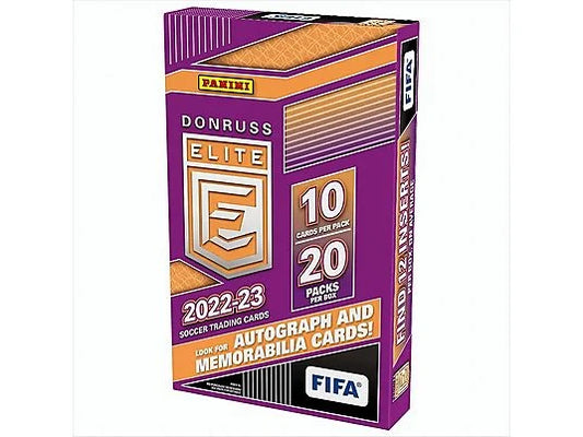 SOCCER 2022-23 Donruss Elite FIFA Retail Display box