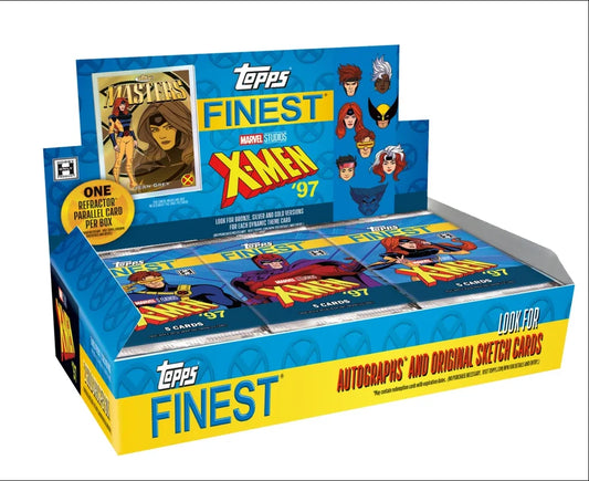 2025 Topps Finest X-Men ’97 – Hobby Box
