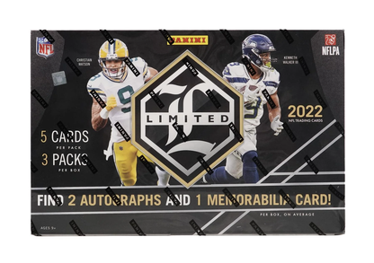NFL 2022 Panini Limited Football Hobby box (2 Autograph)