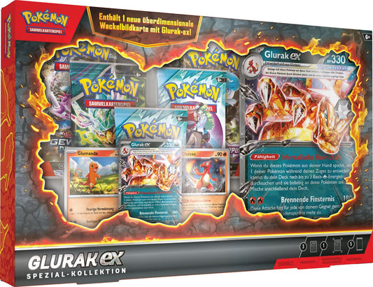 POKEMON Glurak-ex Spezial-Kollektion Box