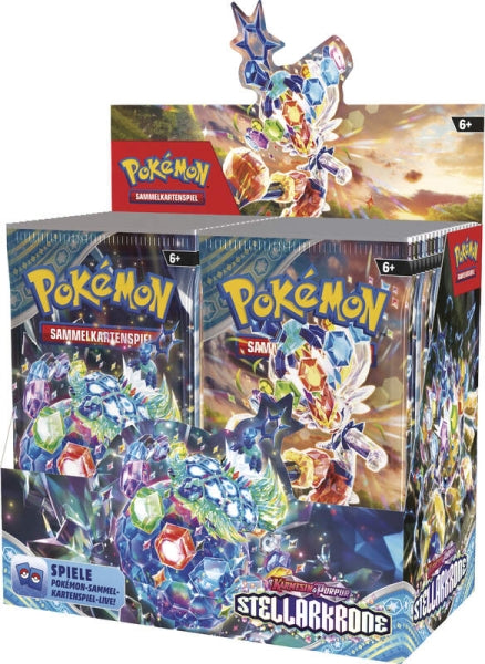 POKEMON Karmesin & Purpur Stellarkrone Box  DE
