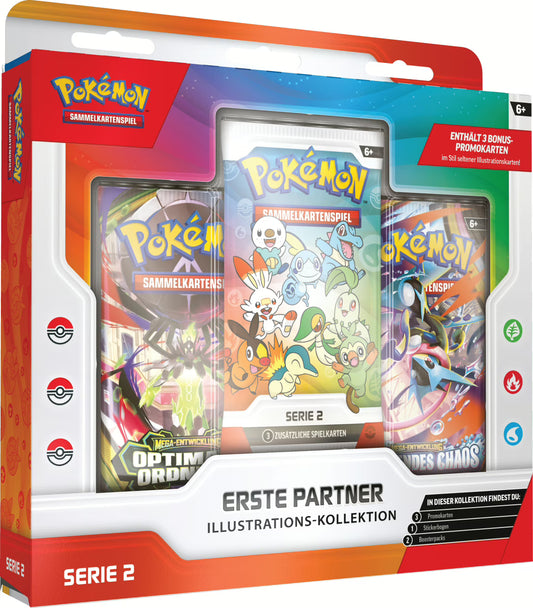 POKEMON Erste-Partner-Kollektion Serie 2 DE (Vorbestellung !! erscheint voraussichtlich 19. Juni 2026)