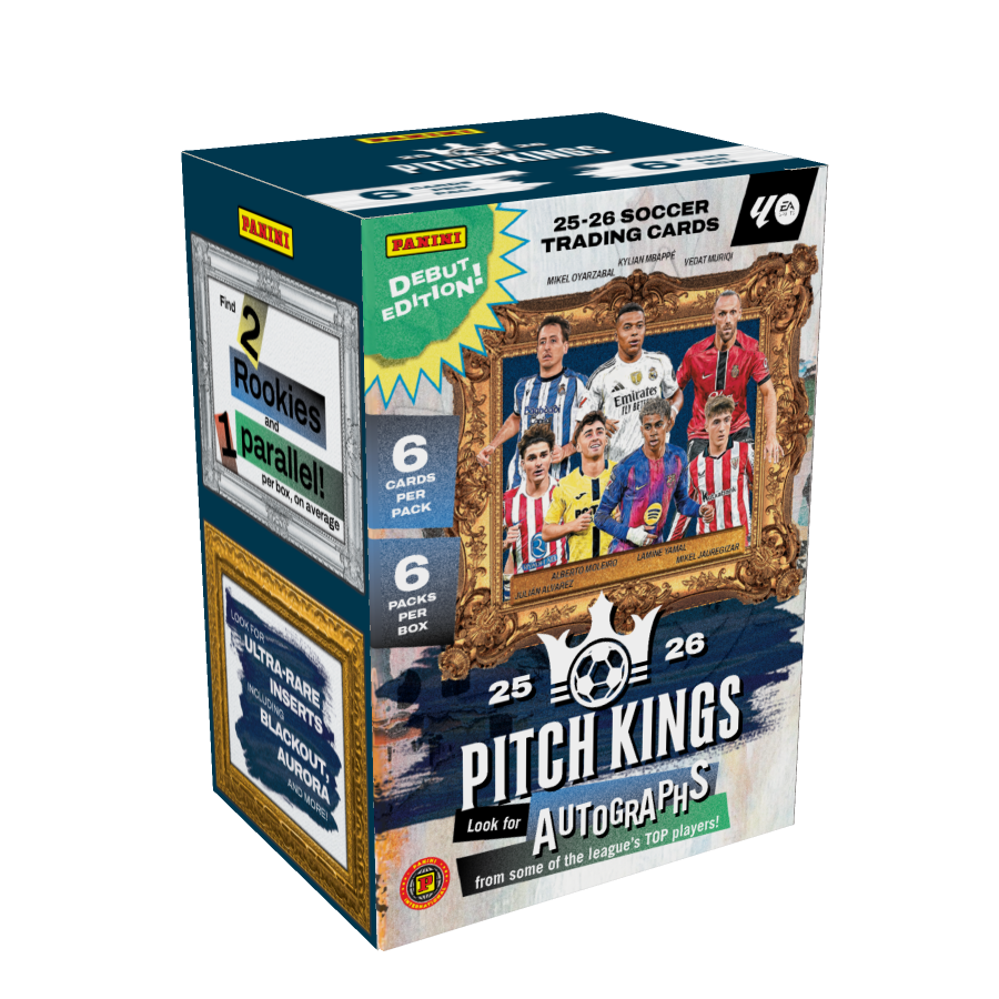 Soccer 2025-26 Panini Pitch Kings Cards Blaster Box